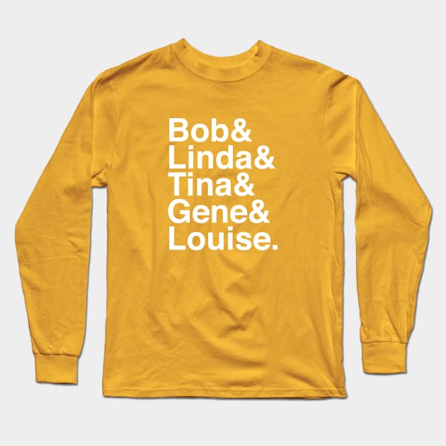 Bob's Burgers Ampersand Long Sleeve T-Shirt by JCMedia